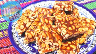 How To Make Mexican PEANUT PALANQUETAS ★ Mexican Peanut Brittle MexMundoKitchen [upl. by Enomaj761]