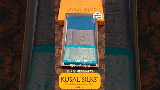 Kanchipuram silk sarees low price kusalsilkssilksaree bridal kanchipuram youtubeshorts reels [upl. by Lisette852]