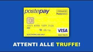 COME MI HANNO CLONATO LA CARTA POSTEPAY EVOLUTION [upl. by Dichy]