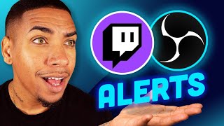 How to Setup Twitch Alerts in OBS Studio Super Easy [upl. by Razaile529]