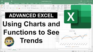 Advanced Excel Using Charts and Functions to See Trends [upl. by Notsuoh247]