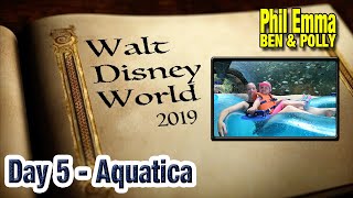 Walt Disney World 2019  Day 5  Aquatica [upl. by Nhguav]