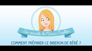 Tuto Modilac  Comment bien préparer le biberon de bébé [upl. by Ainar]