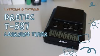 ENG ⏰ How to use DRETEC Learning Timer T587 [upl. by Asante]