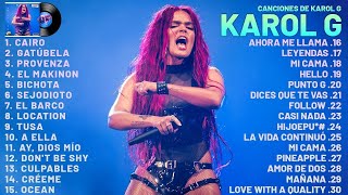 MIX REGGAETON 2023  KAROL G MIX EXITOS 2023  GRANDES EXITOS DE KAROL G  CANCIONES DE KAROL G [upl. by Erasaec510]