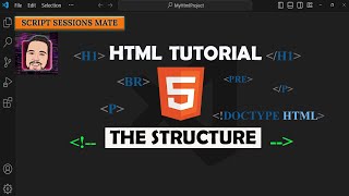 HTML Structure Explained Html TUTORIAL for Beginners  Doctype Tags Comments amp More [upl. by Adiraf]