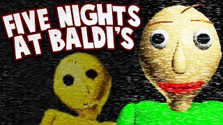 WHO IS GOLDEN BALDI  Five Nights At Baldis Baldis Basics Fan Game [upl. by Drofdarb260]