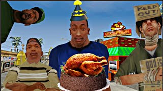 El cumpleaños atrasado de CJ  GTA San Andreas Loquendo [upl. by Erodeht]