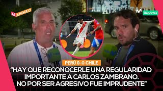 PERÚ 00 CHILE la palabra de LOS PROTAGONISTAS del empate en TEXAS  AL ÁNGULO EN EE UU ⚽🥅 [upl. by Nnylarac]