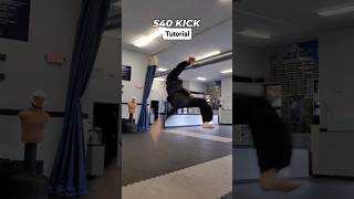 540 KICK TUTORIAL MIKEY from Tokyo Revengers taekwondo martialarts 540 karate shorts mma [upl. by Ivar]