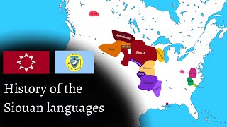 History of the Siouan languages [upl. by Anoyk]