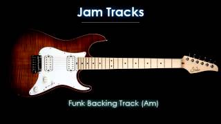 Funk  Fusion Backing Track Am [upl. by Aleet]