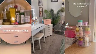 Part 1 Skincare Organization 💕🧴 l ASMR  TikTok Compilation ✨🧁CUPCAKES IN BIO🧁 [upl. by Gracye]