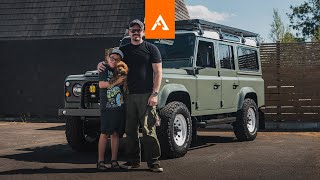 JUPITER 110  Land Rover Defender new restoration by Arkonik  Client handover [upl. by Aisetal]