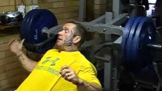 Lee Priest Incline Bench Press on Powertec Multi System [upl. by Ermina]