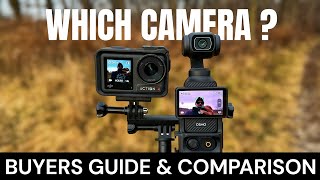 DJI Osmo Pocket 3 or Osmo Action 4  How To Choose The Right One For You [upl. by Schiff]