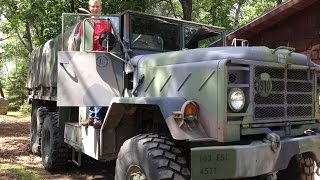 Driving around a 5 Ton 6X6 Model M923A2 [upl. by Natika]