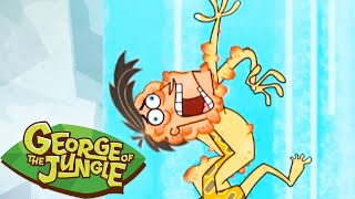 The Unscratchable Itch 😬  George of the Jungle  1 Hour Compilation  Full Episodes  Cartoons [upl. by Naesal302]