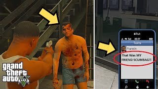 What Happens if Franklin Kills Michael after killing Trevor in gta 5 [upl. by Adnoyek]