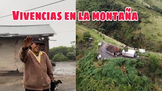 VIVE sobre una MONTAÑA en un SOLITARIO rincón del ECUADOR ♥️⛰️ Josué y Elie [upl. by Yaja]