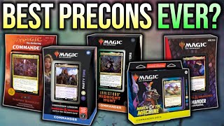 The Top 5 Commander Precons of ALL TIME [upl. by Itteb773]