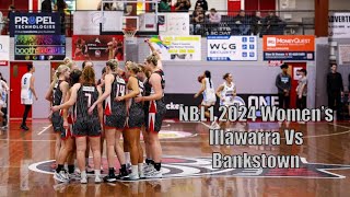 NBL1 Women  Illawarra Vs Bankstown [upl. by Zoldi]