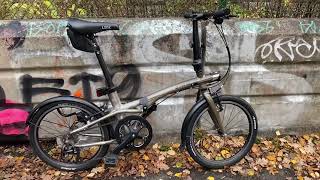 The foldable Decathlon Tilt 900 bicycle  more upgrades [upl. by Hgiellek232]