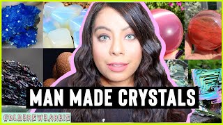 10 MAN MADE CRYSTALS  ARE YOUR CRYSTALS MAN MADE  FAKE CRYSTALS [upl. by Lyrahs]