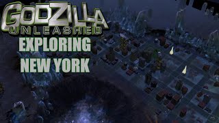 Exploring New York  Godzilla Unleashed PS2 [upl. by Tanner]