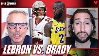 Nick Wright on LeBron’s Lakers future Tom Brady joining NFL on FOX  Colin Cowherd Podcast [upl. by Gabrielson]