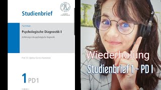 Psychologische Diagnostik  PD 1 Studienbrief 1 HFH [upl. by Hyacintha97]