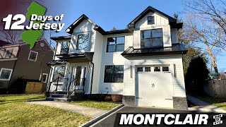 Tour a Montclair NJ New Construction Home with 5 Beds for the 12DaysofJersey [upl. by Ahsitauq470]