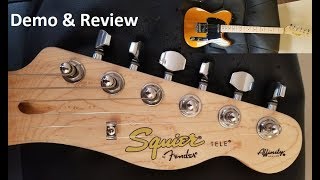 Squier Affinity Telecaster 2019 Review and Demo [upl. by Anikat]