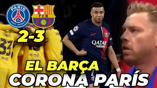 👑 El BARÇA CORONA París  Resumen PSG 23 Barça [upl. by Atsillak200]