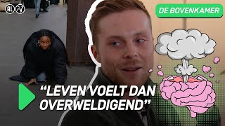 WOUTER 26 is soms bang voor zichzelf door zijn PANIEKSTOORNIS  DE BOVENKAMER 5  NPO3 [upl. by Dott]