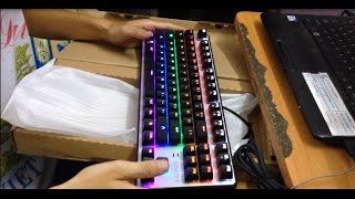 Unbox mechanical keyboard LingYi [upl. by Retse]