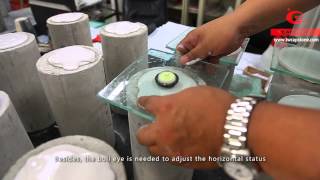 Gypsum Capping Instruction  Concrete cylinder compressive strength test by CAPSTONE ASTM C617 [upl. by Notlad]