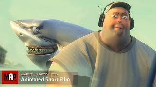 Funny CGI 3d Animated Short Film  BIG CATCH  Hilarious CGI Animation Kids Cartoon by Moles Merlo [upl. by Allene]