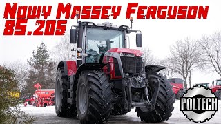 New Massey Ferguson 8S205 ☆Poltech ☆ DJI RSC 2 ☆ 4K [upl. by Assedo755]