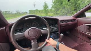 1987 Toyota Supra MKIII 5speed  Acceleration Driving and Tour [upl. by Nashner]