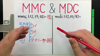 DICA 27  MMC e MDC Simples e Fácil mínimo múltiplo comum e máximo divisor comum [upl. by Will56]