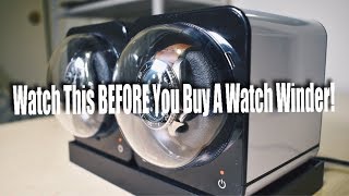 Watch This BEFORE You Buy A Watch Winder [upl. by Etteniotnna]