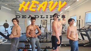 Deadlifting With the Boyz [upl. by Ozan]