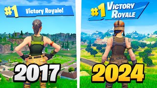 Winning in EVERY Fortnite Season [upl. by Lenhard455]