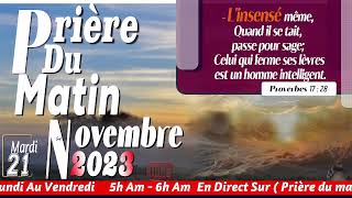 PA PALE NAN AFE MOUN  MARDI 21 NOVEMBRE 2023  PRIERE DU MATIN  FRERE BIGOT LUXONER [upl. by Astraea]