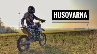 HUSQVARNA 85 TC 🔥 EXHAUST SOUND ORIGINAL [upl. by Ynomrah589]