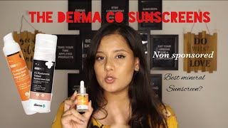 The Derma co’s new sunscreens reviewed  Dr Rakshita [upl. by Mar]