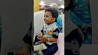 Yazh Kutty Dance Mode  Vettaiyan  Manasilaayo myson cutebaby cute viralvideo reels shorts [upl. by Aiel]