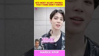 BTS Members Most Scary Phobias ❤️🥀  bts kpop btsarmy jhope shorts short viral viralshorts [upl. by Noxid]