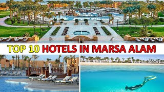 TOP 10 RECOMMENDED HOTELS IN MARSA ALAM EGYPT  Top 10 Luxury BEACH Resorts In Marsa Alam EGYPT [upl. by Oshinski]